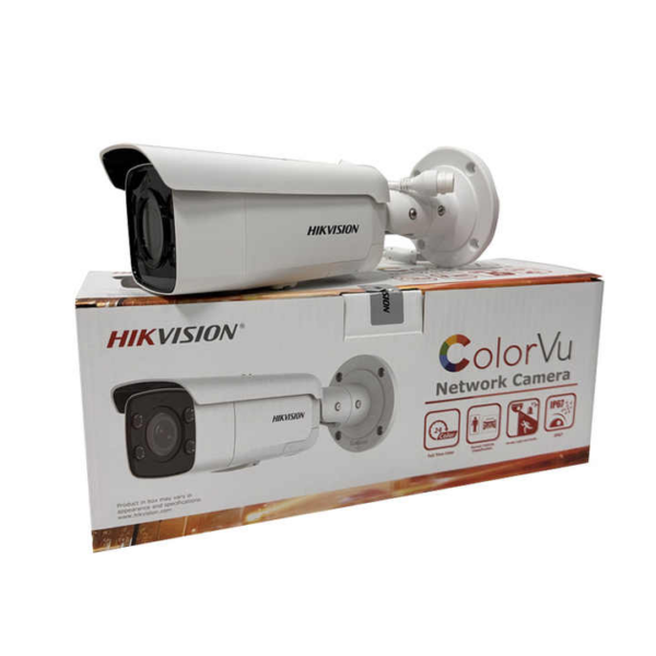 4MP ColorVu Strobe Light and Audible Warning Fixed Bullet Network Camera
