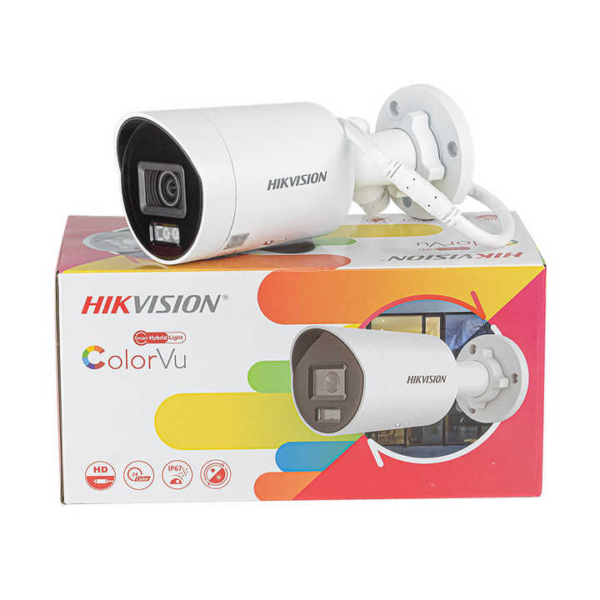 Hikvision 4MP Smart Hybrid Light Dome Bullet Turret PoE CCTV