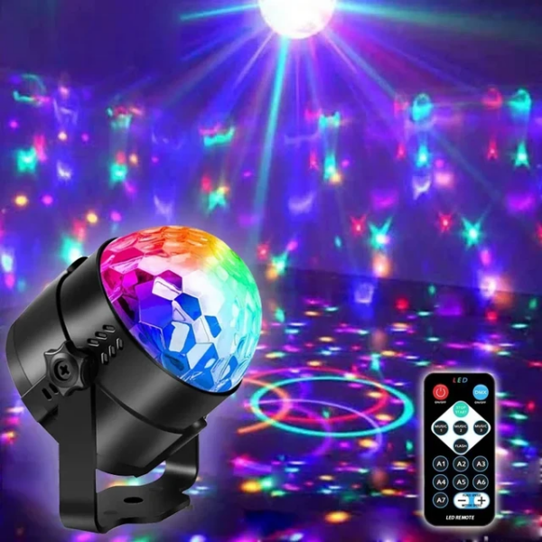 Colorful Rotating Party Ball Lights