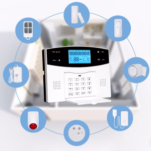 Home Burglar Security Alarm System with Keyboard & Phone Call